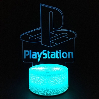Playstation Logo 3D lampe